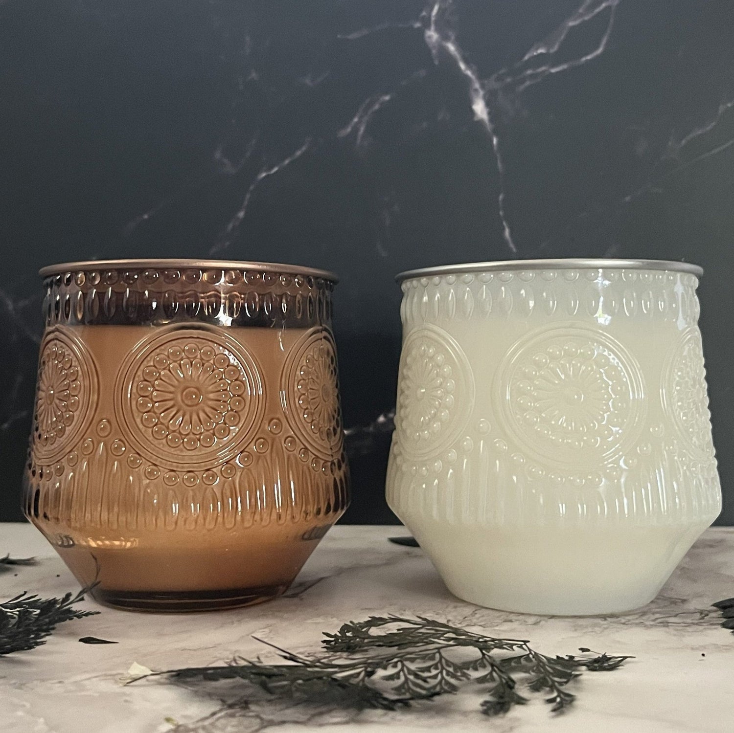 Embossed Circles 9.5 oz Candle- NOW 15% OFF