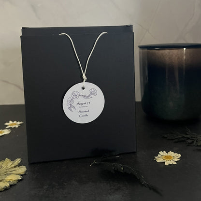 Harvest Moon- Earthy Ombre Ceramic 11 oz Candle