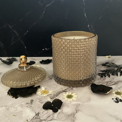 Cardamom & Cream- Majestic Opulence 11 oz Candle (Beige)