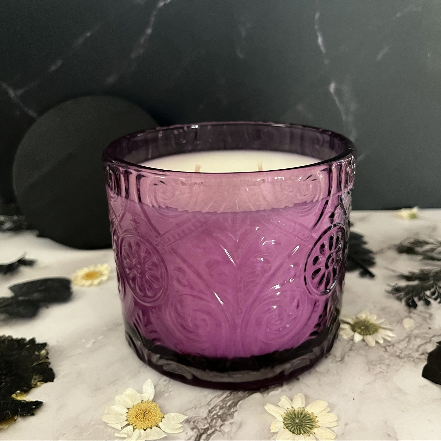 Black Currant & Jasmine- Stately Illuminator 11.5 oz Candle (Purple)