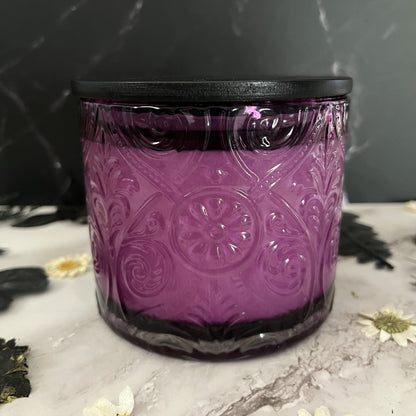 Black Currant & Jasmine- Stately Illuminator 11.5 oz Candle (Purple)